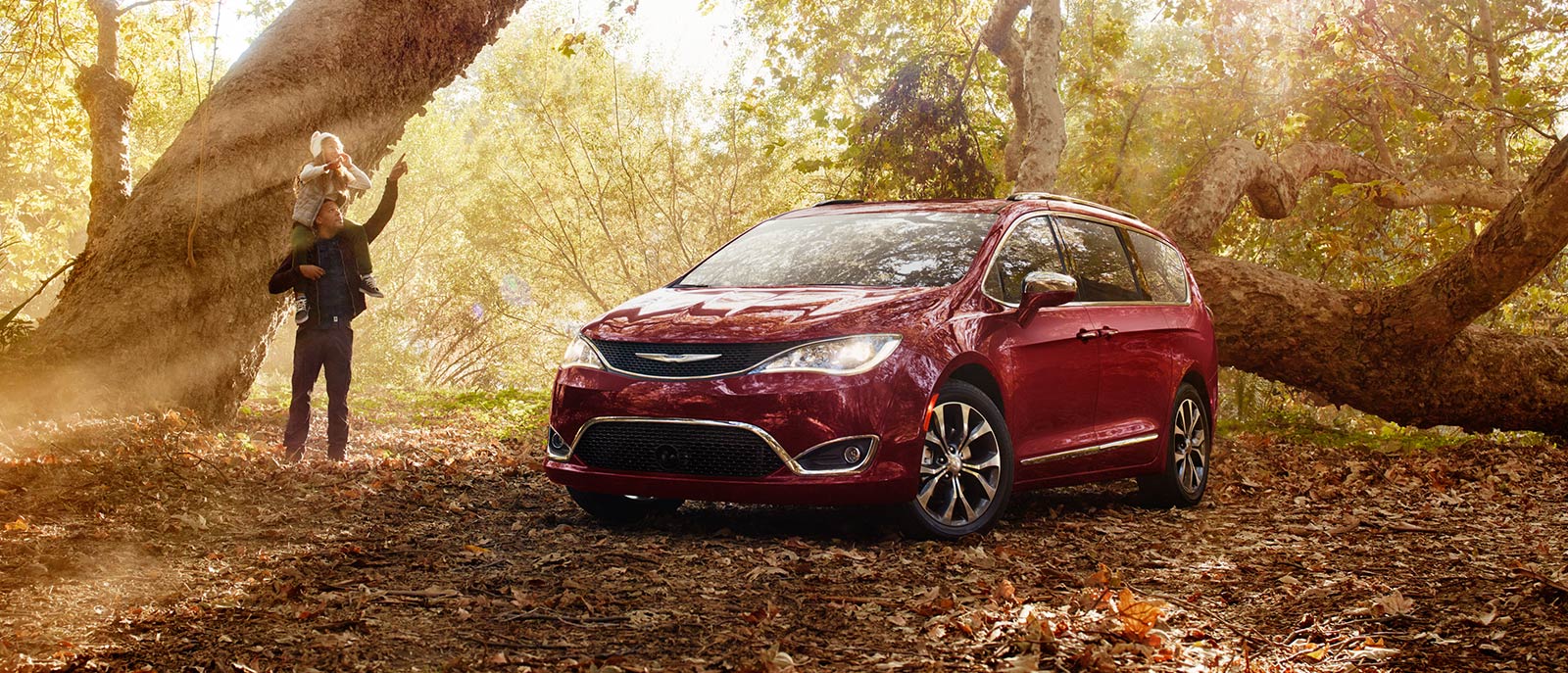 2017 Red Pacifica Exterior Forest