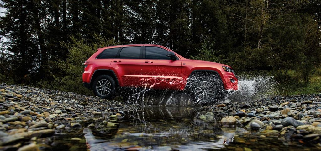 2021 Jeep Grand Cherokee Red Side Exterior