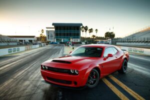 2018 Dodge Challenger SRT Demon Front Red Exterior