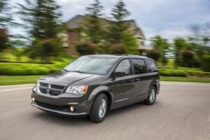 2018 Dodge Grand Caravan Gray Front Exterior